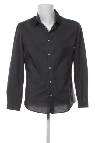 Herrenhemd H&M, Größe L, Farbe Grau, Preis 9,28 €