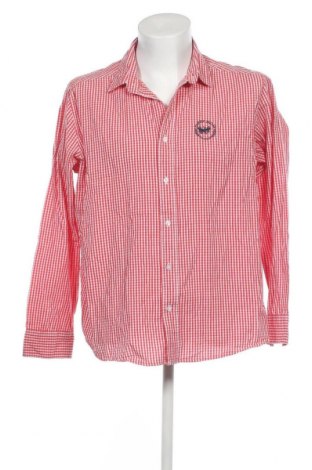 Herrenhemd Harvey Miller, Größe XL, Farbe Rot, Preis 4,70 €