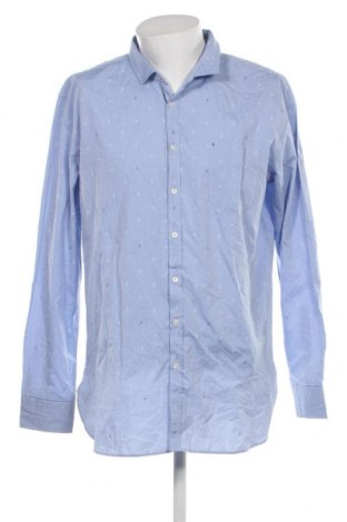 Ανδρικό πουκάμισο Hugo Boss, Μέγεθος 3XL, Χρώμα Μπλέ, Τιμή 30,80 €
