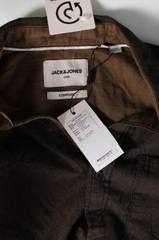 Herrenhemd Jack & Jones, Größe L, Farbe Braun, Preis 35,05 €