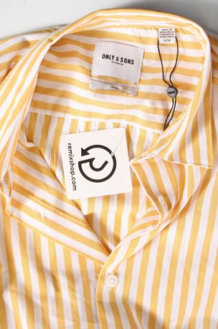 Ανδρικό πουκάμισο Only & Sons, Μέγεθος M, Χρώμα Πολύχρωμο, Τιμή 8,06 €