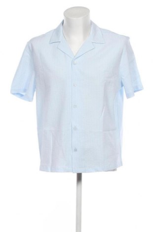 Ανδρικό πουκάμισο River Island, Μέγεθος M, Χρώμα Μπλέ, Τιμή 8,16 €