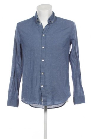 Ανδρικό πουκάμισο Samsoe & Samsoe, Μέγεθος M, Χρώμα Μπλέ, Τιμή 3,38 €