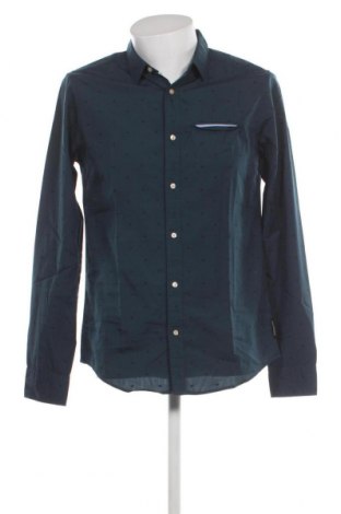 Ανδρικό πουκάμισο Scotch & Soda, Μέγεθος M, Χρώμα Μπλέ, Τιμή 38,66 €