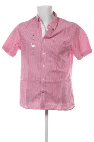 Ανδρικό πουκάμισο Tommy Hilfiger, Μέγεθος M, Χρώμα Ρόζ , Τιμή 31,55 €