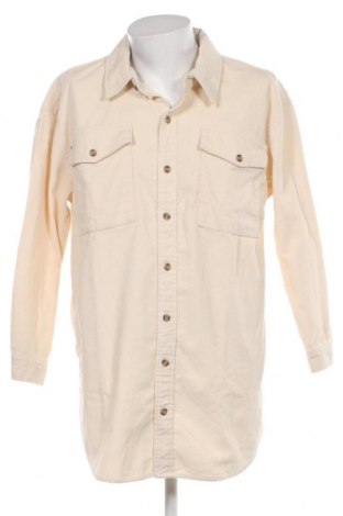 Ανδρικό πουκάμισο Urban Classics, Μέγεθος M, Χρώμα  Μπέζ, Τιμή 7,01 €