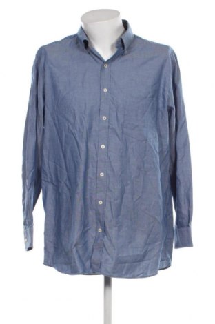 Ανδρικό πουκάμισο Walbusch, Μέγεθος XXL, Χρώμα Μπλέ, Τιμή 14,47 €