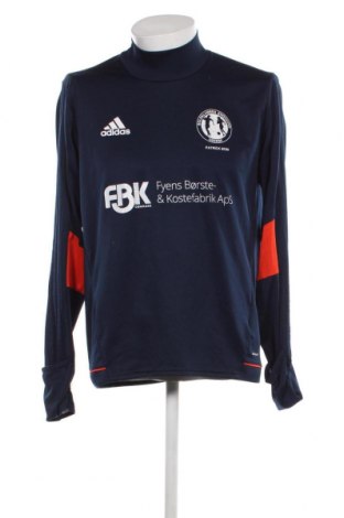 Herren Sport Shirt Adidas, Größe L, Farbe Blau, Preis € 31,31