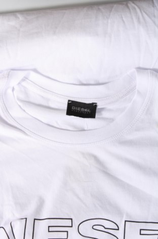 Herren T-Shirt Diesel, Größe M, Farbe Weiß, Preis 100,52 €