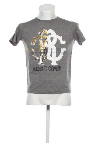 Herren T-Shirt Roberto Cavalli, Größe S, Farbe Grau, Preis € 66,15