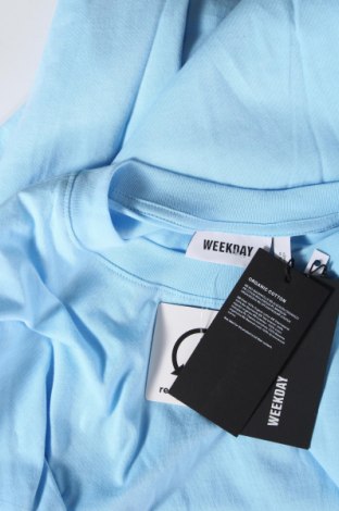 Ανδρικό t-shirt Weekday, Μέγεθος XS, Χρώμα Μπλέ, Τιμή 14,43 €
