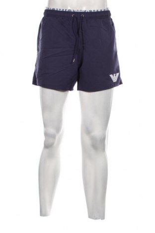 Pantaloni scurți de bărbați Emporio Armani Swimwear, Mărime L, Culoare Albastru, Preț 602,63 Lei