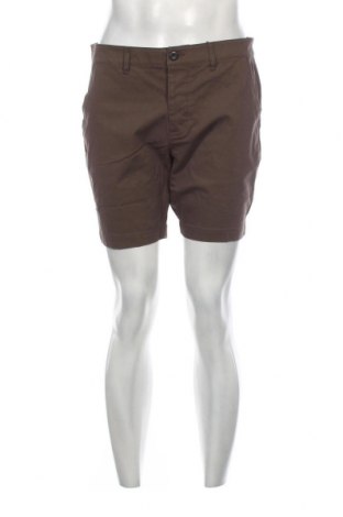 Мъжки къс панталон ASOS, Размер L, Цвят Кафяв, Цена 17,40 лв.