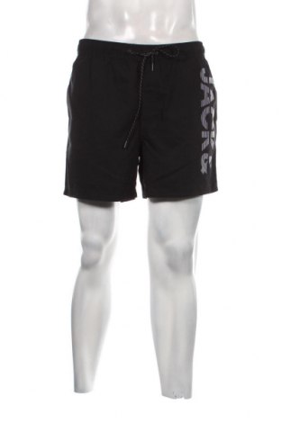 Ανδρικό κοντό παντελόνι Jack & Jones, Μέγεθος L, Χρώμα Μαύρο, Τιμή 13,92 €