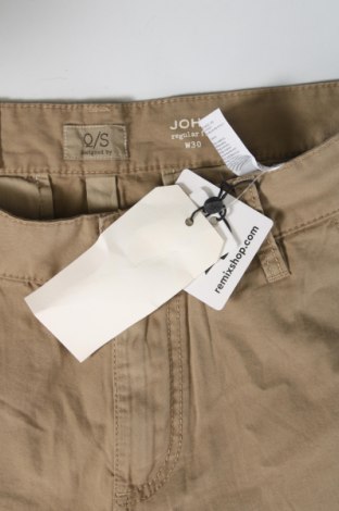 Ανδρικό κοντό παντελόνι Q/S by S.Oliver, Μέγεθος S, Χρώμα  Μπέζ, Τιμή 6,58 €