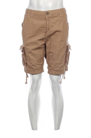 Ανδρικό κοντό παντελόνι Threadbare, Μέγεθος L, Χρώμα  Μπέζ, Τιμή 20,62 €