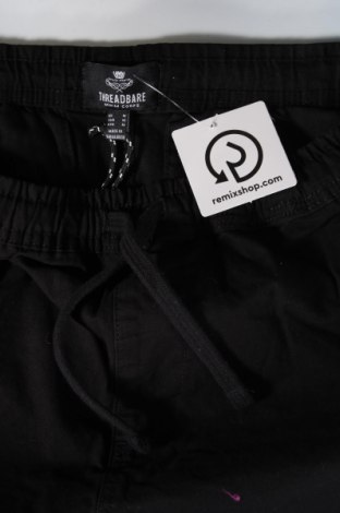 Мъжки къс панталон Threadbare, Размер M, Цвят Черен, Цена 40,00 лв.