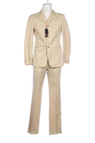 Мъжки костюм Romeo Gigli, Размер M, Цвят Бежов, Цена 72,50 лв.