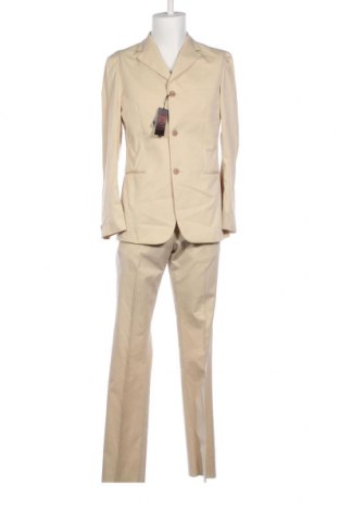 Ανδρικό κοστούμι Romeo Gigli, Μέγεθος M, Χρώμα  Μπέζ, Τιμή 67,27 €