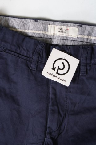 Pánske nohavice  Celio, Veľkosť S, Farba Modrá, Cena  5,10 €
