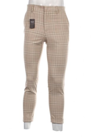 Мъжки панталон Burton of London, Размер M, Цвят Бежов, Цена 21,75 лв.