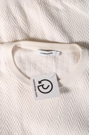 Мъжки пуловер J.Lindeberg, Размер S, Цвят Екрю, Цена 31,74 лв.