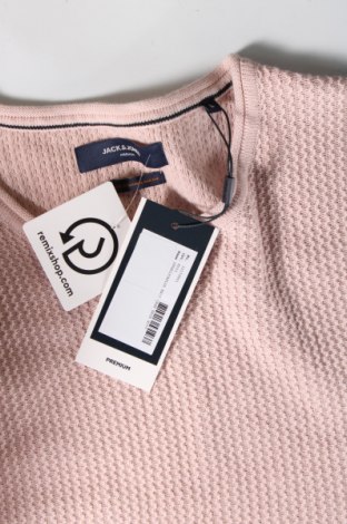 Herrenpullover Jack & Jones PREMIUM, Größe L, Farbe Rosa, Preis € 16,82