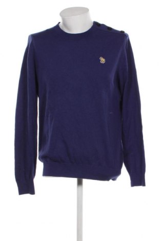 Мъжки пуловер Paul Smith, Размер XL, Цвят Син, Цена 87,00 лв.