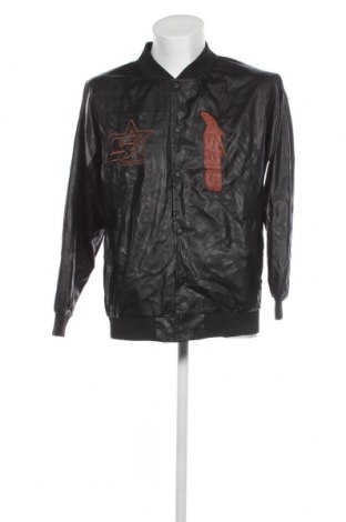 Pánská kožená bunda , Velikost M, Barva Černá, Cena  547,00 Kč