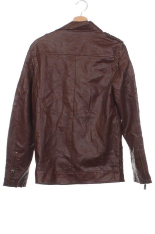 Pánska kožená bunda , Veľkosť XS, Farba Hnedá, Cena  9,45 €