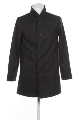 Мъжко палто Jack & Jones, Размер M, Цвят Сив, Цена 69,36 лв.