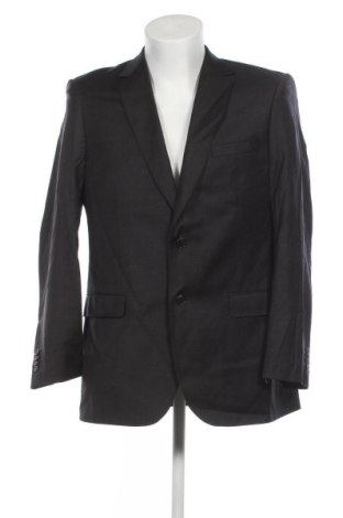 Ανδρικό σακάκι Dressmann, Μέγεθος L, Χρώμα Γκρί, Τιμή 1,76 €