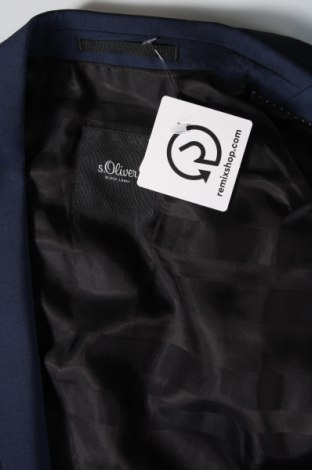 Ανδρικό σακάκι S.Oliver Black Label, Μέγεθος M, Χρώμα Μπλέ, Τιμή 124,23 €