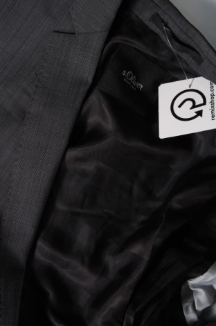Ανδρικό σακάκι S.Oliver Black Label, Μέγεθος M, Χρώμα Γκρί, Τιμή 13,67 €