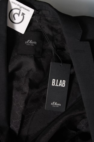 Мъжко сако S.Oliver Black Label, Размер L, Цвят Сив, Цена 21,69 лв.