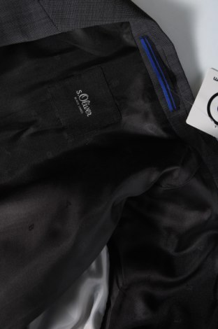 Мъжко сако S.Oliver Black Label, Размер M, Цвят Сив, Цена 31,33 лв.