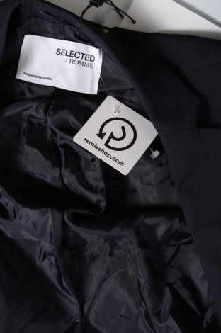 Ανδρικό σακάκι Selected Homme, Μέγεθος XS, Χρώμα Μπλέ, Τιμή 16,52 €