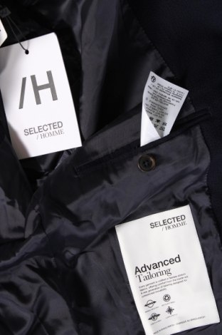 Ανδρικό σακάκι Selected Homme, Μέγεθος L, Χρώμα Μπλέ, Τιμή 15,60 €