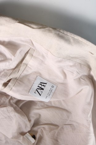 Ανδρικό σακάκι Zara, Μέγεθος L, Χρώμα  Μπέζ, Τιμή 24,12 €