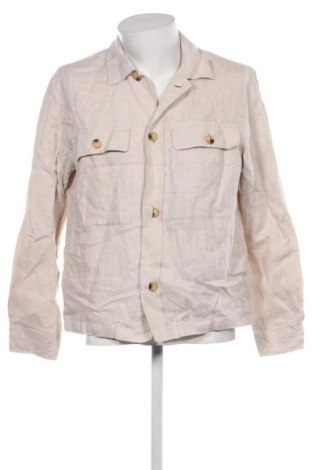 Ανδρικό σακάκι Zara, Μέγεθος L, Χρώμα  Μπέζ, Τιμή 24,12 €