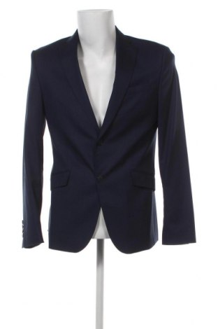 Ανδρικό σακάκι Zara Man, Μέγεθος L, Χρώμα Μπλέ, Τιμή 9,24 €