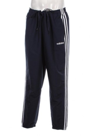 Pantaloni trening de bărbați Adidas, Mărime XXL, Culoare Albastru, Preț 286,18 Lei