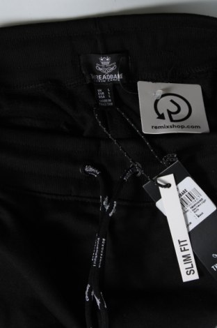 Ανδρικό αθλητικό παντελόνι Threadbare, Μέγεθος M, Χρώμα Μαύρο, Τιμή 23,71 €