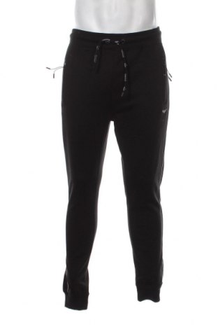 Pantaloni trening de bărbați Threadbare, Mărime M, Culoare Negru, Preț 125,60 Lei