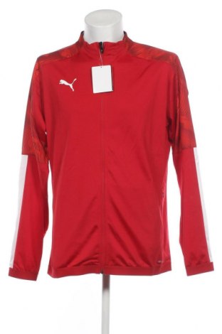 Bluză trening de bărbați PUMA, Mărime XL, Culoare Roșu, Preț 153,59 Lei