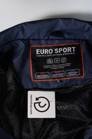 Мъжко яке Euro Sport, Размер XXL, Цвят Син, Цена 49,00 лв.
