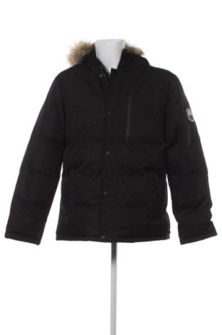Ανδρικό μπουφάν Threadbare, Μέγεθος XL, Χρώμα Μαύρο, Τιμή 25,41 €