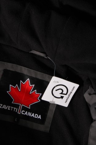 Ανδρικό μπουφάν Zavetti Canada, Μέγεθος L, Χρώμα Γκρί, Τιμή 47,63 €