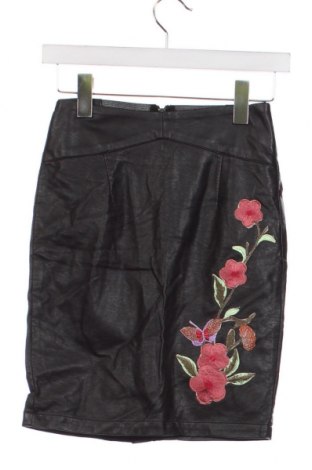 Δερμάτινη φούστα Sisters Point, Μέγεθος XS, Χρώμα Μαύρο, Τιμή 3,23 €