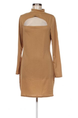 Kleid Boohoo, Größe XL, Farbe Beige, Preis 8,06 €